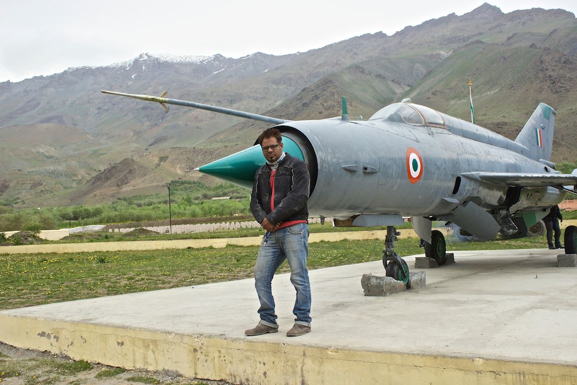 Aircraft at Kargil war memorial