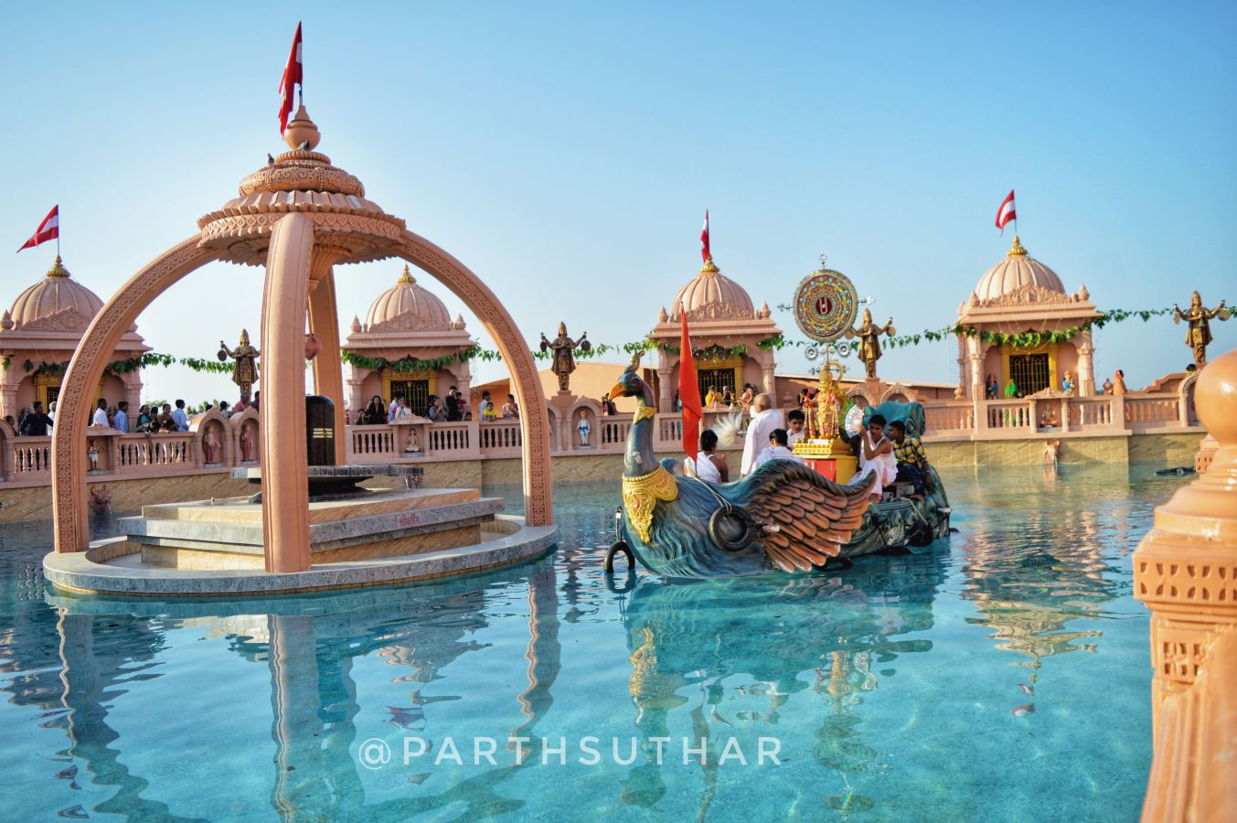 Nilkanth Dham Poicha Swaminarayan Temple Vadodara