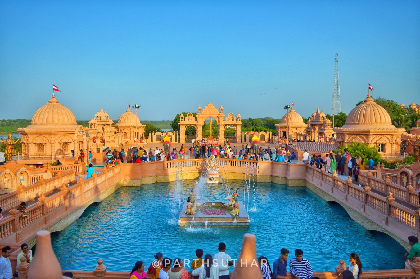 Nilkanth Dham Poicha Swaminarayan Temple Vadodara