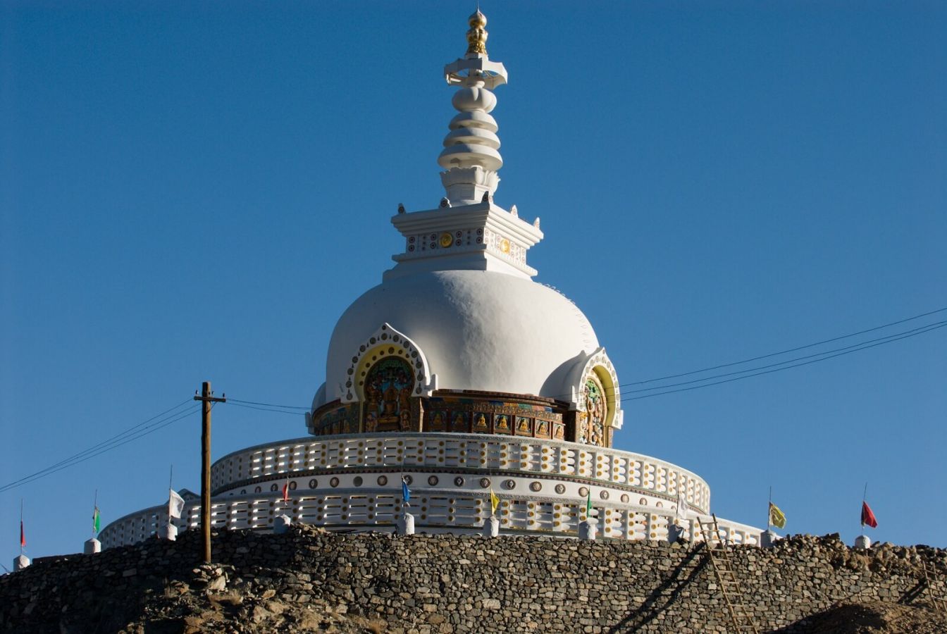 Shanti Stupa Leh