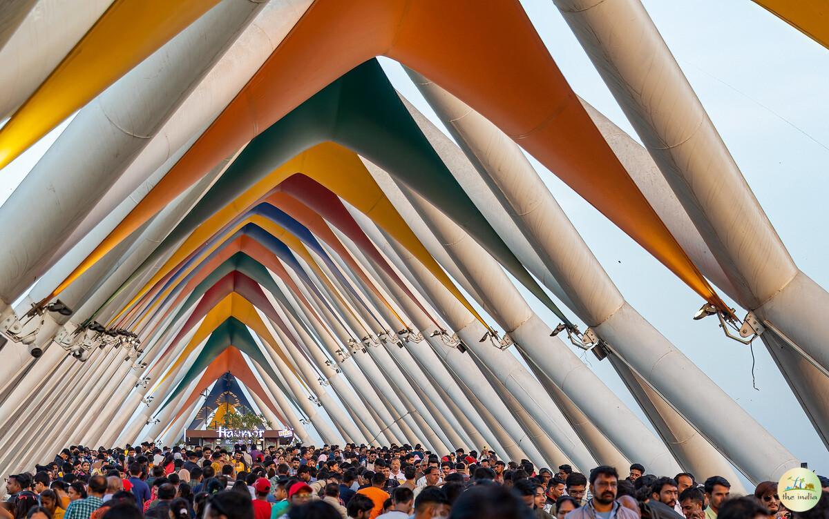 Atal Foot Over Bridge Ahmedabad Gujarat Atal Pedestrian Bridge