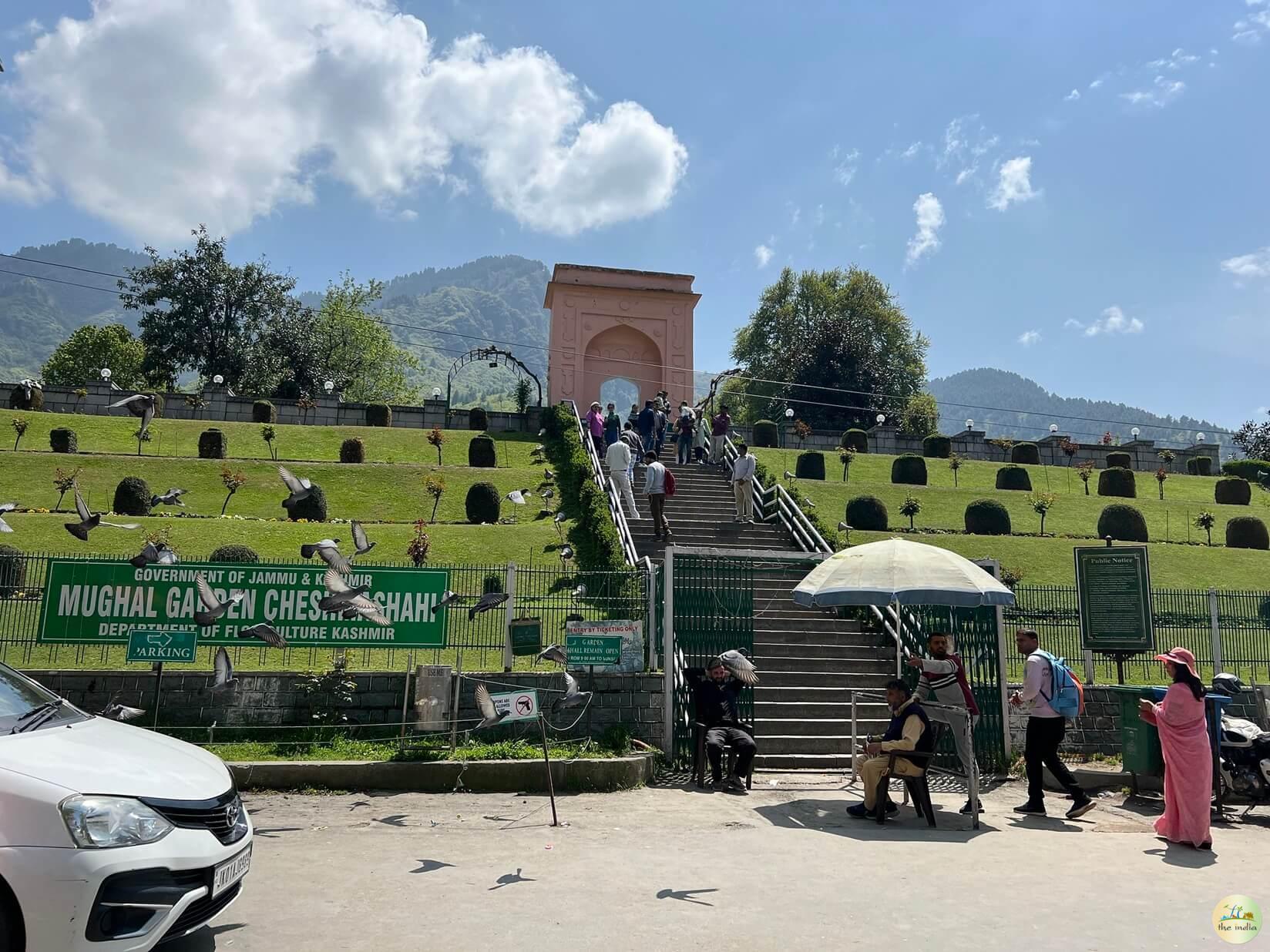 Chashme Shahi Mughal Garden Srinagar