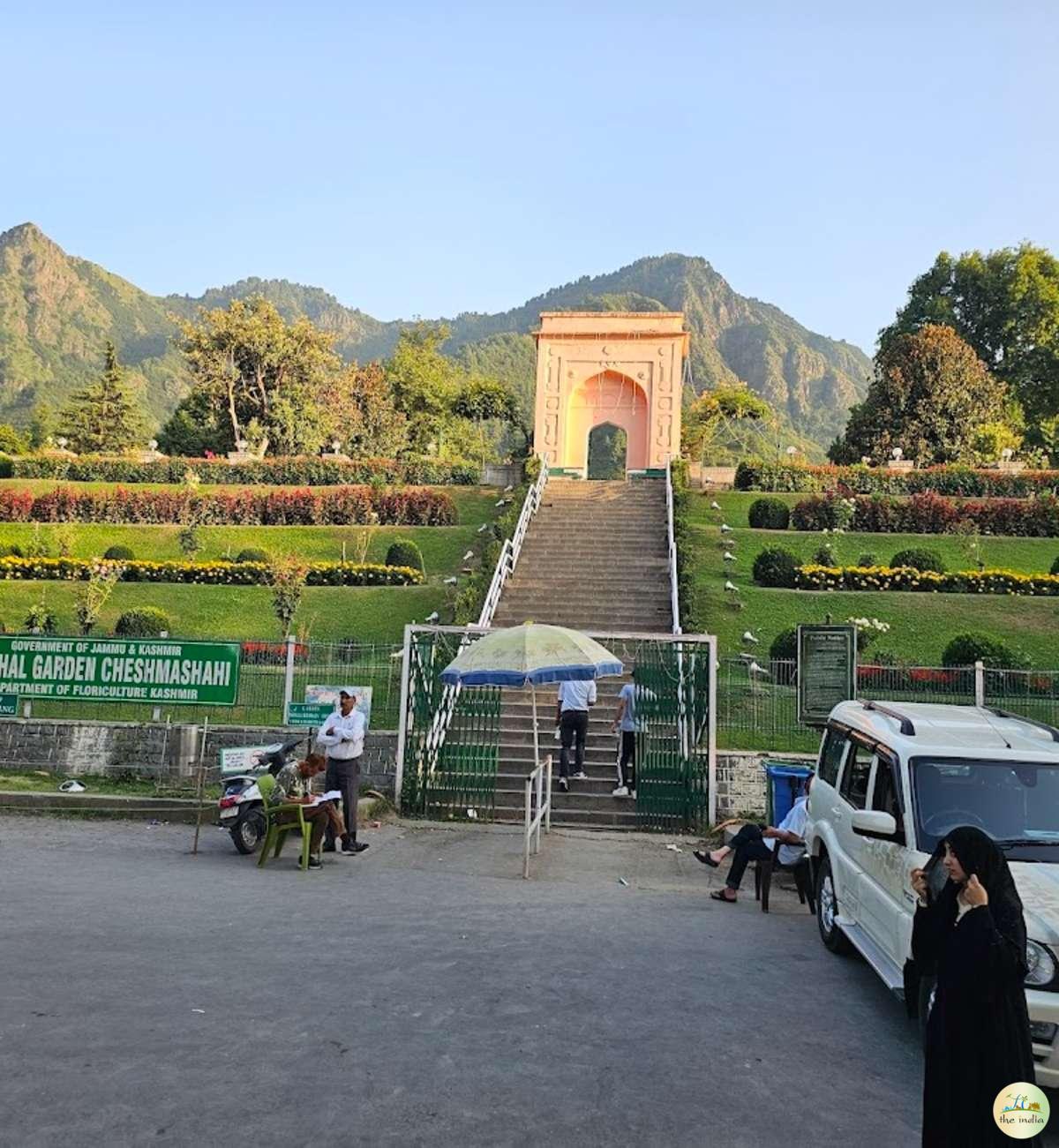 Chashme Shahi Mughal Garden Srinagar