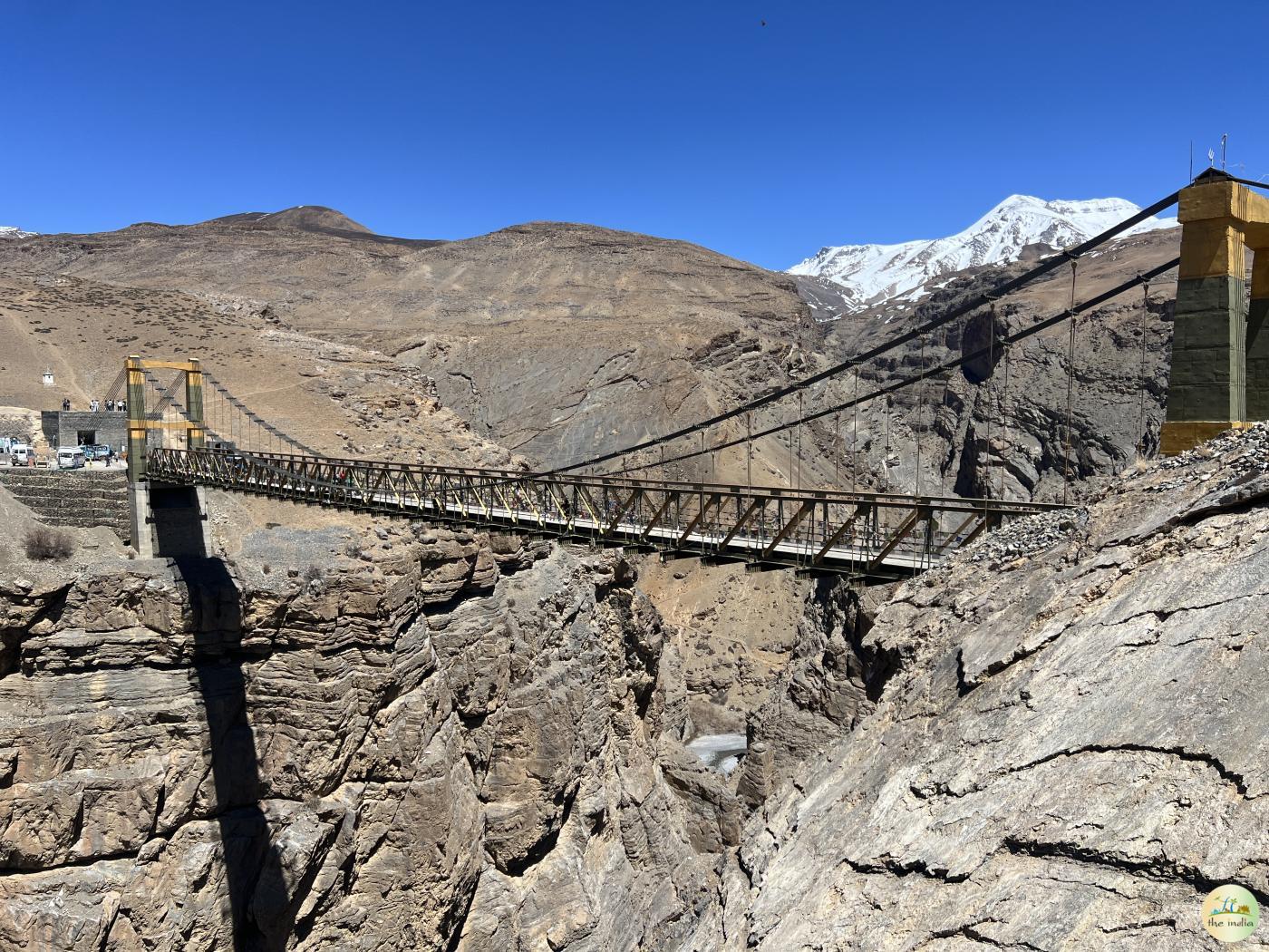 Chicham Bridge Lahaul Spiti Valley