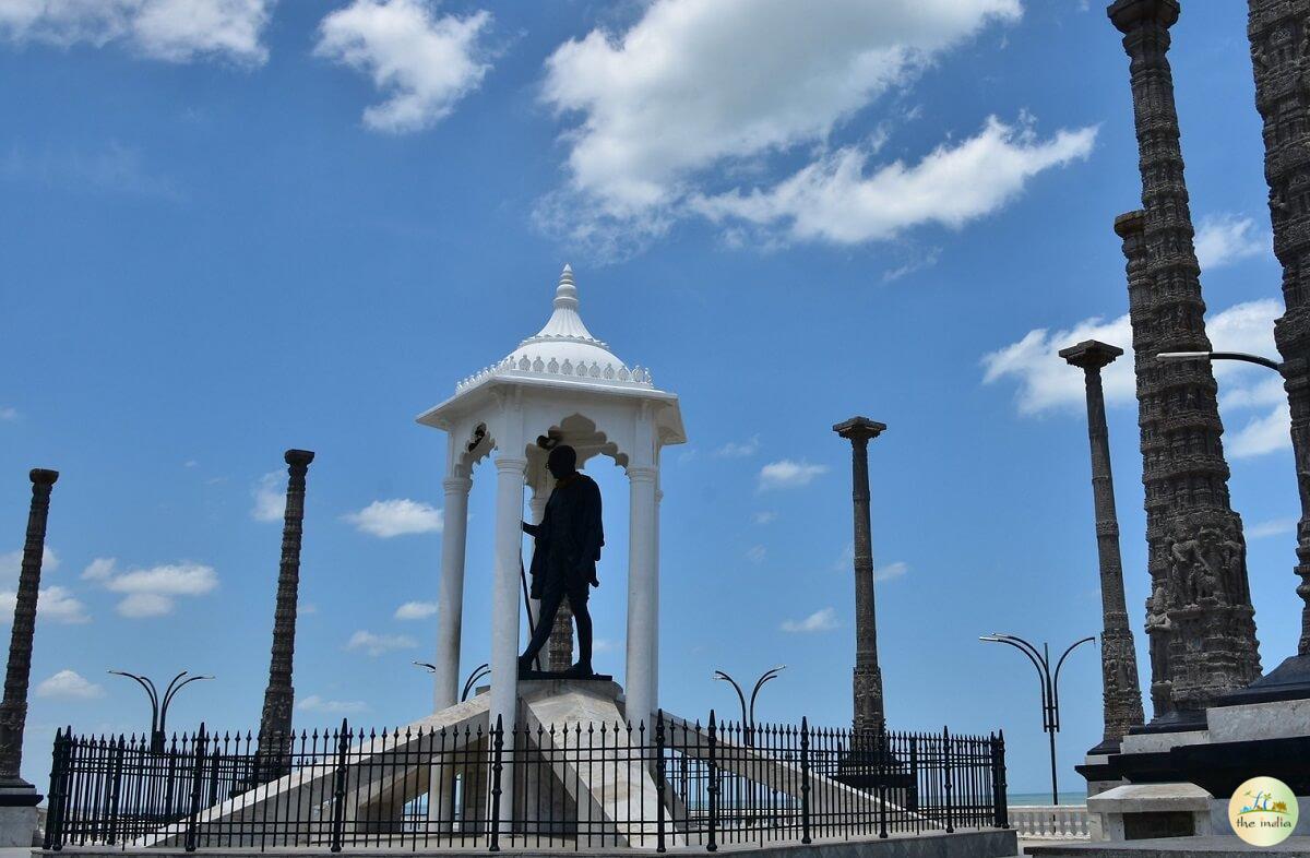 Mahatma Gandhi Statue Mahabalipuram