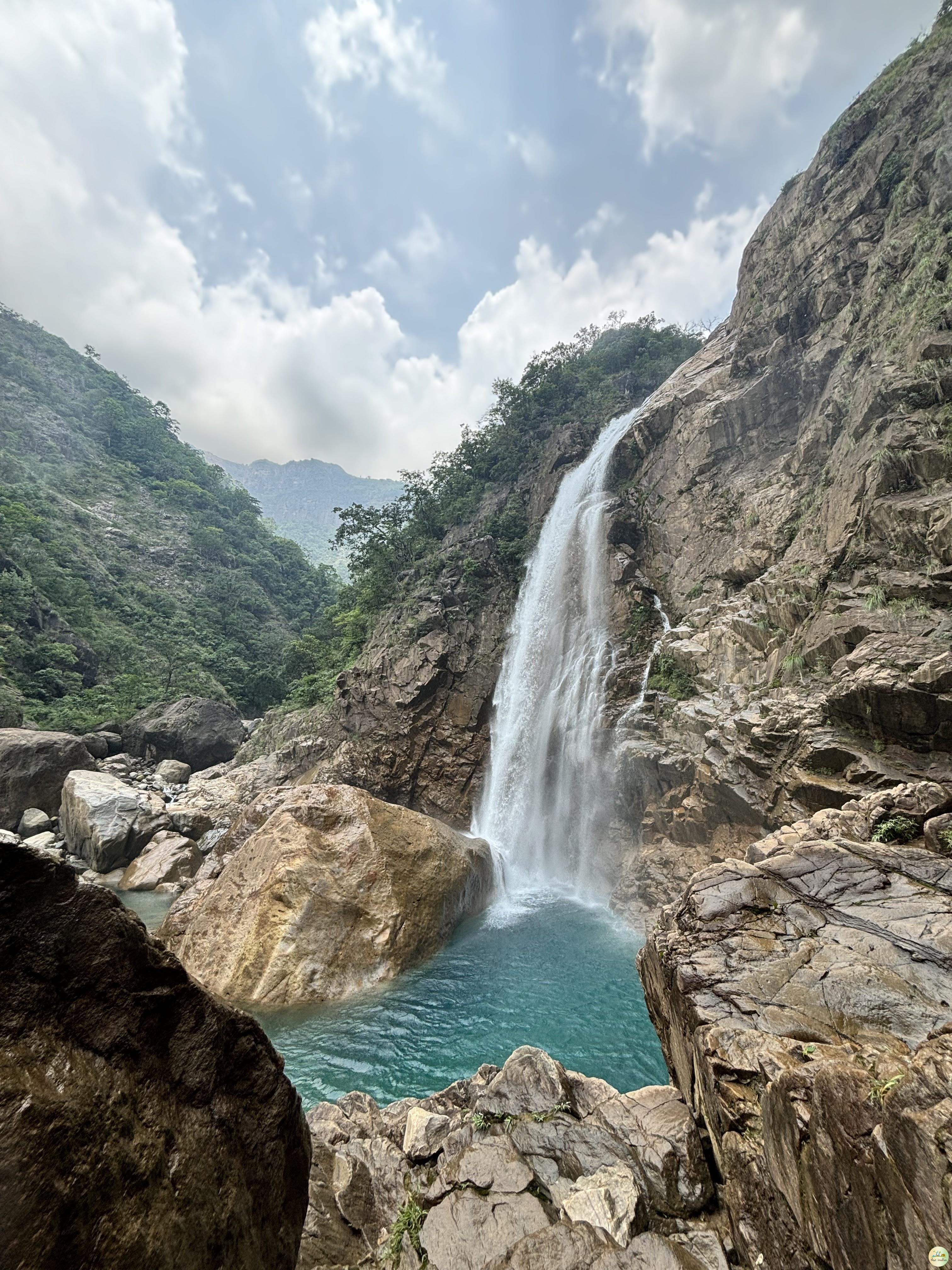Rainbow Waterfall Cherrapunji (Sohra)