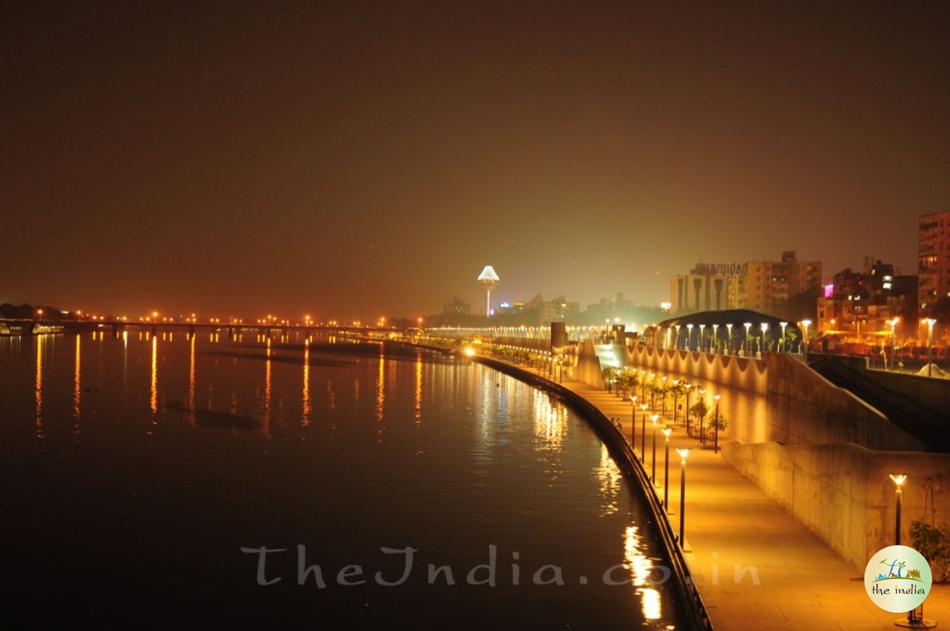 Sabarmati Riverfront Promenade Ahmedabad