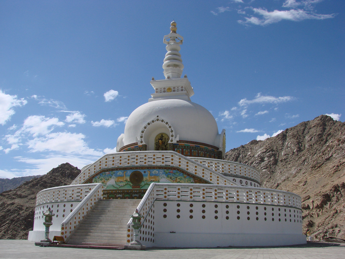 Shanti Stupa Leh